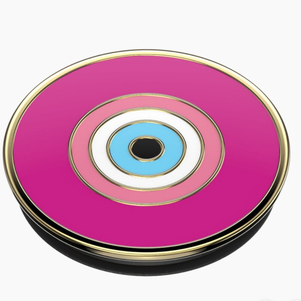 Hot Pink Evil Eye Premium PopSocket NEW - Picture 2 of 3